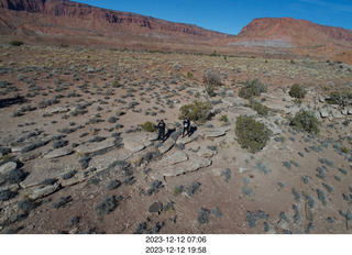 Drone photo - Wee Hope Mine area + Adam + Tyler