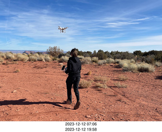 339 a20. Nokai Dome airstrip + drone + Tyler