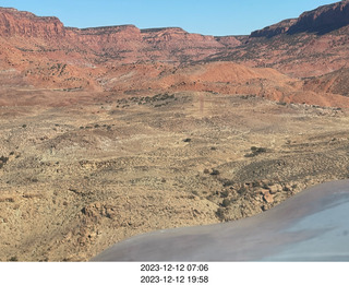 344 a20. aerial - Wee Hope Mine airstrip landing