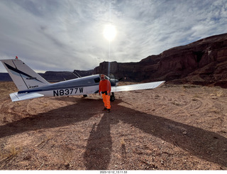 Tyler and Adam flying N8377W