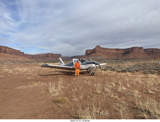 Happy Canyon airstrip -  Adam + N8377W