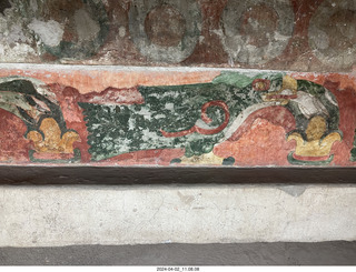 88 a24. Teotihuacan - Temple of the Moon - painting