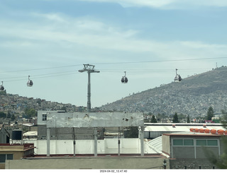 155 a24. drive back to Mexico City - Mexicable gondola lift