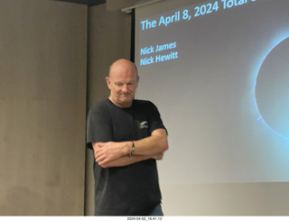 160 a24. Astro Trails eclipse talk - Nick James