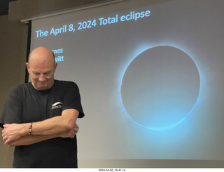161 a24. Astro Trails eclipse talk - Nick James