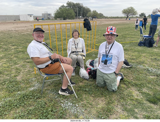 50 a24. Torreon eclipse day - Adam, Gwyneth Hueter, Simon Maxfield