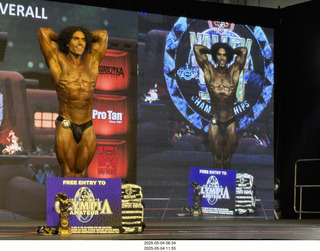NPC Valley of the Sun Championships - Wings of Strength show - Anthony Sheppard asked to take the medal off to show his abs