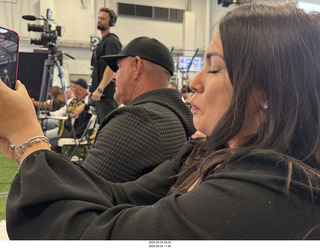 NPC Valley of the Sun Championships - Wings of Strength show - Olga taking a video