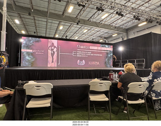 NPC Valley of the Sun Championships - Wings of Strength show - Anthony Sheppard asked to take the medal off to show his abs