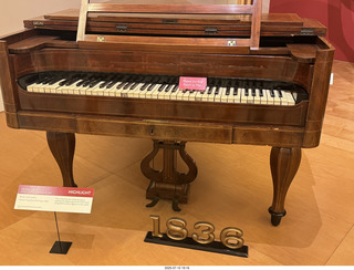 Musical Instrument Museum - the very first Steinway piano