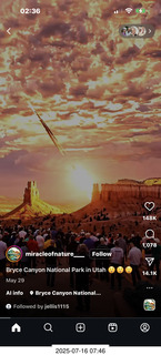 639 a2k. Facebook - Monument Valley bomb scene