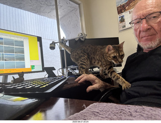 Catalina-lunch formation flight - Tyler, Hayden, Ashley, Adam