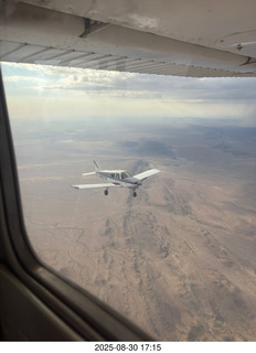 N8377W in formation flight