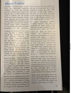 Chandler Arts - Ledisi for Dinah program