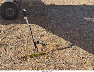 Monument Valley (UT25) - tying down N8377W