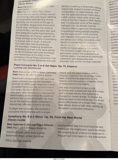 Symphony Hall - Phoenix Symphony program