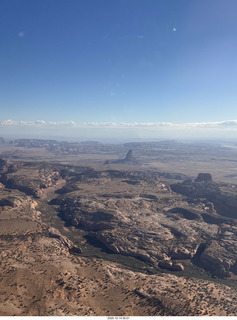 shanley pics - aerial near Monument Valley
