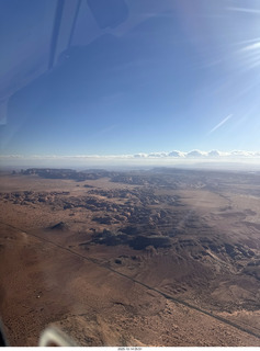 shanley pics - aerial - near Monument Valley