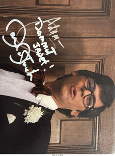 ASU Gamage - The Rocky Horror Picture Show - Brad autographed picture