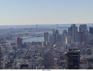 New York City - Empire State Building view - Verrezano Narrows Bridge