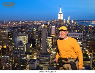 New York City - Empire State Building view + Adam