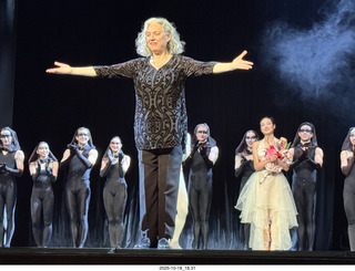 Philadelphia Ballet - Evening of Horrors curtain call - Beatrice Afron