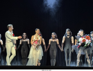 Philadelphia Ballet - Evening of Horrors curtain call - Beatrice Afron