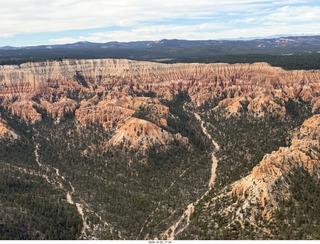 25 a2n. aerial Bryce Canyon National Park Amphitheater