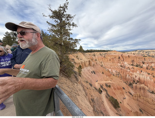 255 a2n. TF - Bryce Canyon National Park - our scenic-tour guide Tim