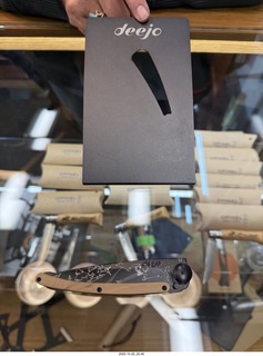 316 a2n. TF - Ruby's General Store - one particular cool knife they would not sell