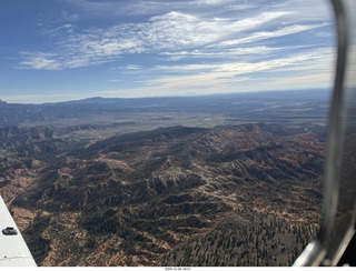 156 a2n. aerial - hills near Bryce Canyon National Park