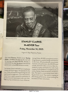 Mesa Arts - Stanley Clarke program
