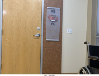 restroom - why the red OCCUPIED sign?