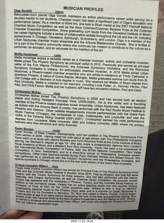 Mesa Arts - Pablo Sainz-Villegas program