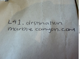 31 a2q. Marble Canyon web page to pay landing fee