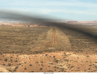 272 a2q. aerial - Utah - backcountry flying - airstrip
