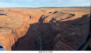 286 a2q. aerial - Utah - backcountry flying - Mineral Canyon