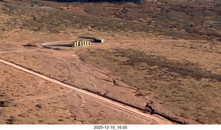 307 a2q. aerial - Utah - backcountry flying - funky tanks