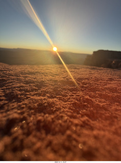 502 a2q. Utah - Canyonlands National Park - Green River Overlook - sunset