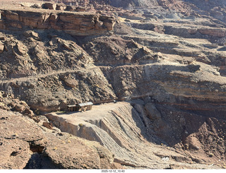 63 a2q. aerial - Utah - canyonlands - Mineral Canyon - mine