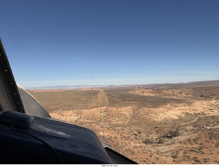 337 a2q. aerial - Utah - canyonlands - Sage Brush Bench landing