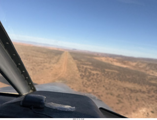 338 a2q. aerial - Utah - canyonlands - Sage Brush Bench landing