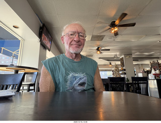Utah - Hidden Splendor hike - Heather, Adam, and Tyler on rock