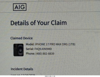 AppleCare claim