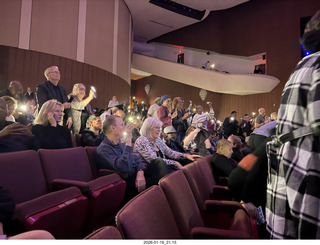 Chandler Arts - Kirk Whalum - audience with cell phones