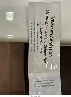 Phoenix - Musical Instrument Museum (MIM) ticket