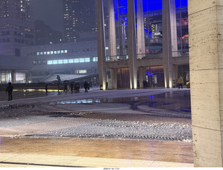 New York City - Manhattan - Lincoln Center  - snow
