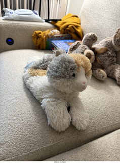 New York City - Manhattan - godson Anthony Jr. with rocket toy