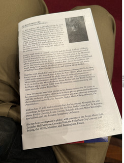 New York City - Manhattan - Carnegie Hall - Sir Karl Jenkins program