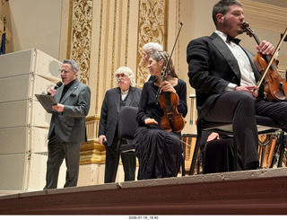 New York City - Manhattan - Carnegie Hall - Sir Karl Jenkins himself